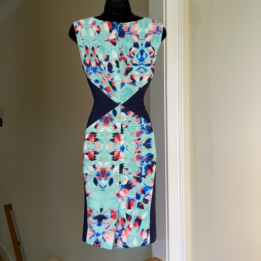 Antonio Melani - 2 Navy Floral Print Dress